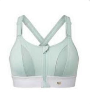 Shefit light blue  high impact 6 luxe adjustable bra